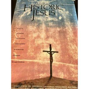 Movie Theater Cinema Poster Lobby Card 1990 Historic Jesus Christ Christian vtg